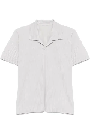 Issey Miyake Plisseret polo