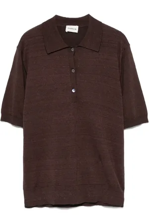P.A.R.O.S.H. Finstrikket polo-top