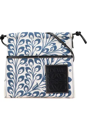 Loewe Anagram crossbody-taske i kanvas med løbesnor fra 2019