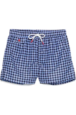 Kiton Badeshorts med blomstertryk