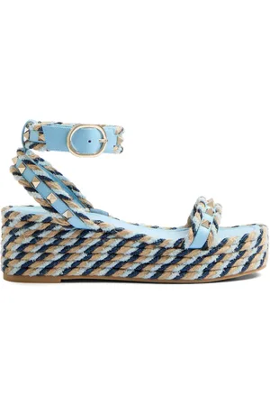 VALENTINO GARAVANI 45 mm Rockstud sandaler med plateausål