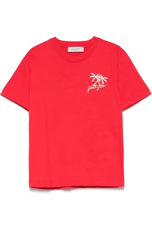 Golden Goose T-shirt med broderet logo