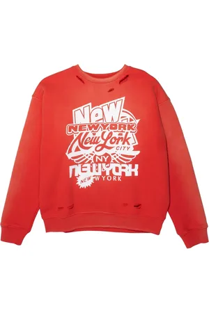 Purple Brand Sweatshirt med slogantryk