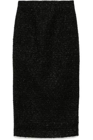 Roland Mouret Mellemlang boucle-nederdel