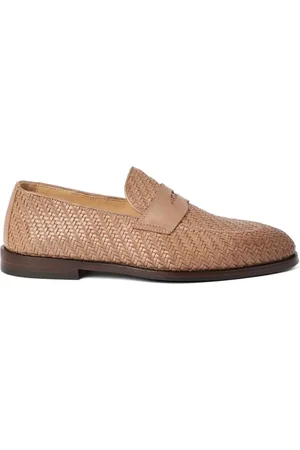 Brunello Cucinelli Loafers i læder