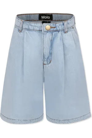 Molo Shorts med plisseret detalje