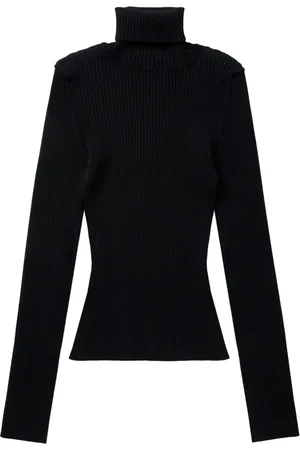 Vetements Sweater i uld med vrangen ud