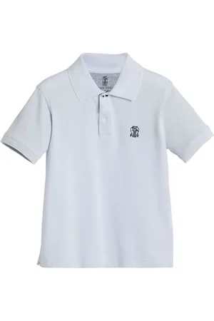 Brunello Cucinelli Piqué-vævet polo