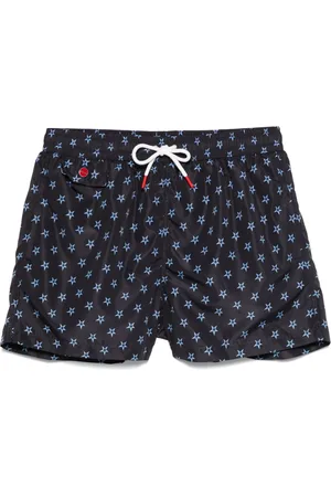 Kiton Badeshorts med stjernetryk