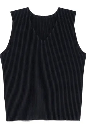 Issey Miyake Plisseret top