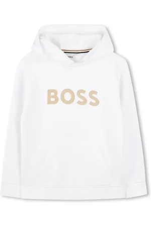 HUGO BOSS Hættetrøje med logotryk