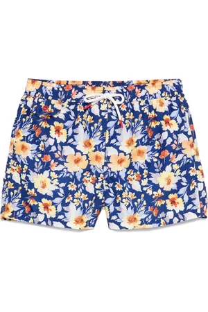 Kiton Badeshorts med blomstertryk