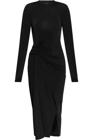 AllSaints Mellemlang Rivi kjole