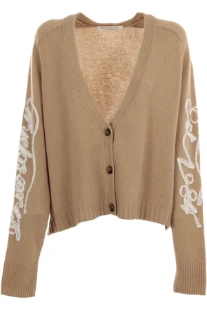 Serafini Cardigan med logo-applikation