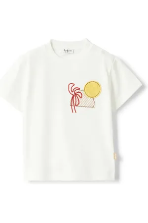 Il gufo T-shirt med solnedgangmotiv