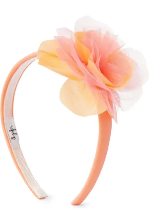Il gufo Hårbånd med blomsterapplikation