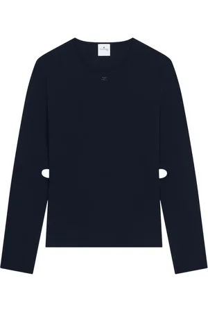 Courrèges Strikket sweater med udskæringsdetalje