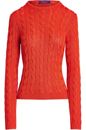 Ralph Lauren Aran-strikket trøje