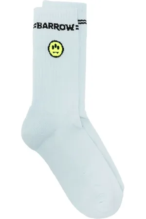 BARROW Strømper med intarsia-logo