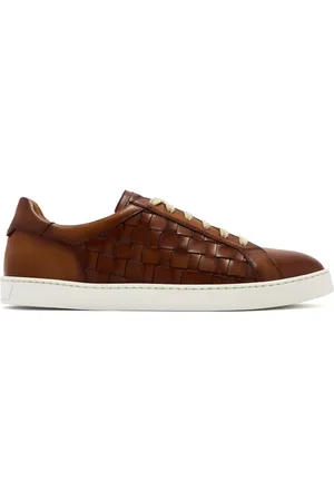 Magnanni Krokodilleprægede sneakers