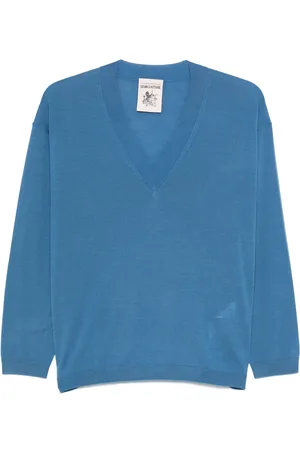 SEMICOUTURE Sweater med V-hals