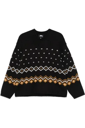STUSSY Fair Isle sweater