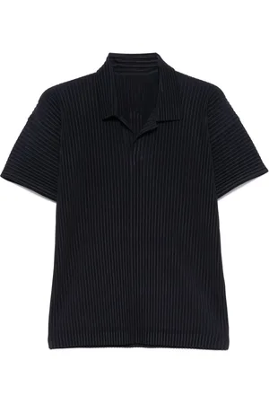 Issey Miyake Plisseret polo