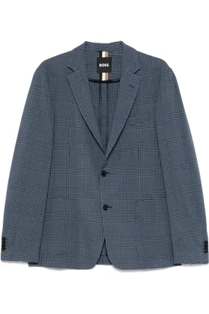 HUGO BOSS Prince-of-Wales-ternet blazer