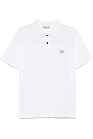 Stone Island Polo med kompasmærke