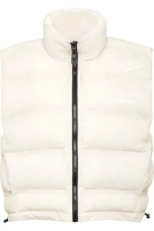 Philipp Plein Polstret vest med Scratch-tryk