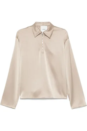 Nanushka Satin-polo