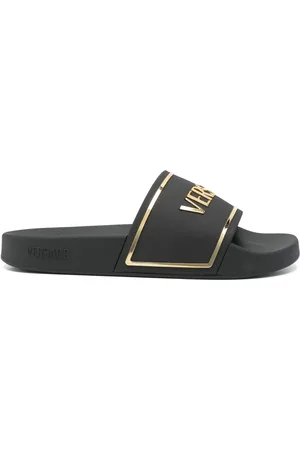 VERSACE Sandaler med logoprægning