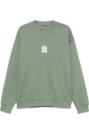 HUGO BOSS Sweatshirt med røg-logo
