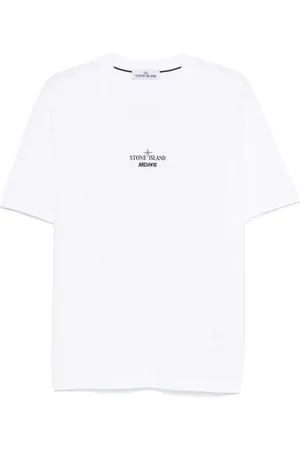 Stone Island T-shirt med logotryk