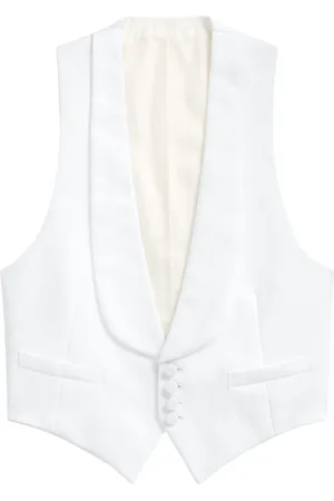 Ralph Lauren Piqué-vævet vest