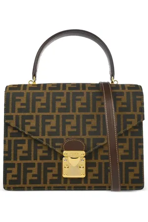 Fendi Zucca håndtaske fra 1990-2000