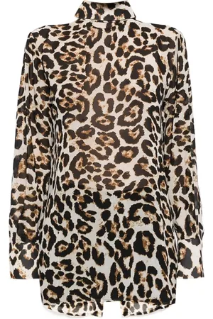 Tessitura Body Couture Leopardskjorte