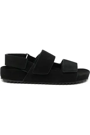 James Perse Sandaler med dobbelt rem og burrelukning