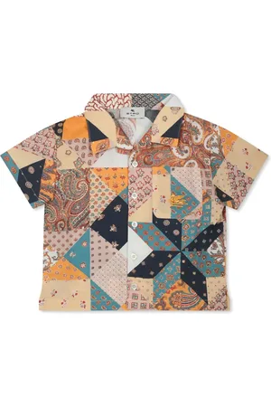Etro Skjorte med patchwork