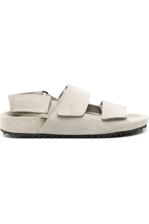 James Perse Sandaler med dobbelt rem og burrelukning