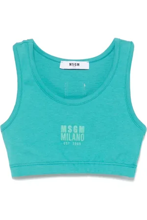 Msgm Top med logotryk