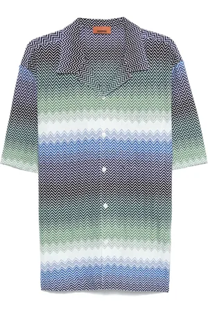 Missoni Skjorte med zigzagmønster