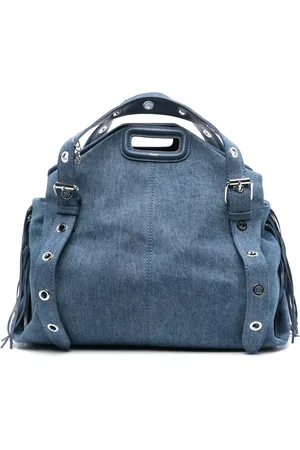 Maje Skuldertaske i denim