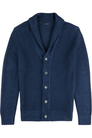 FAY Ribstrikket cardigan