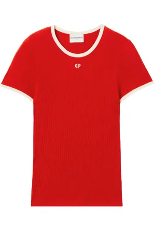 Claudie Pierlot Finstrikket CP T-shirt