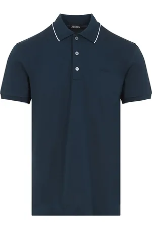 Ermenegildo Zegna Polo med broderet logo