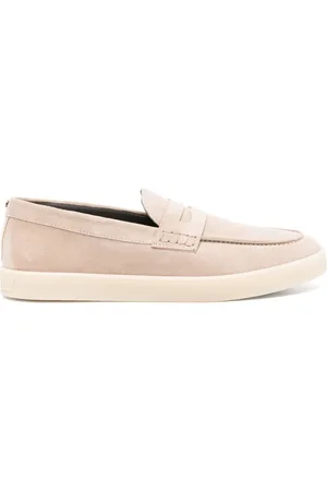 CANALI Loafers i ruskind
