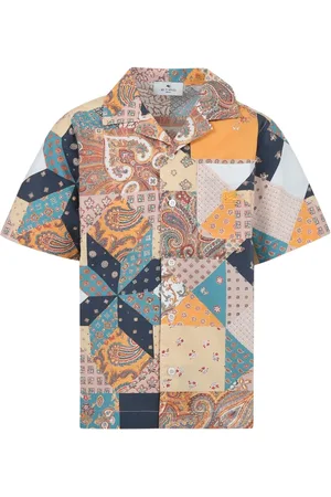 Etro Skjorte med patchwork