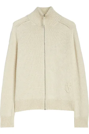 Jil Sander Cardigan med lynlås
