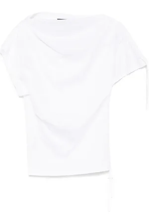 JUUN.J T-shirt med asymmetrisk hals